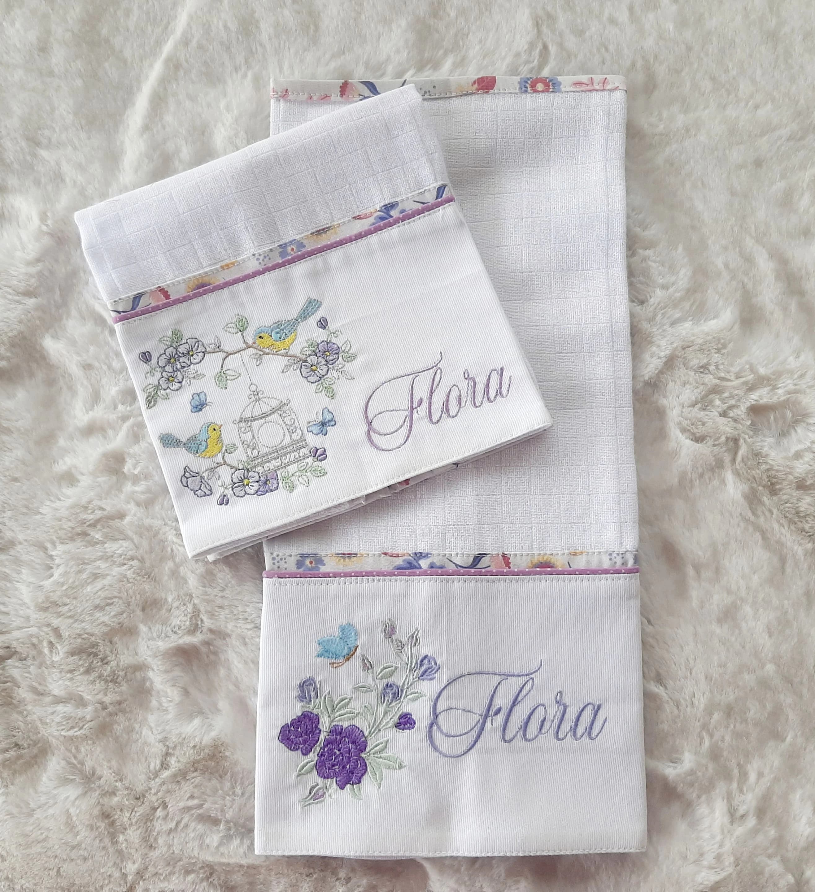 Jardim de Filó — Kit Enxoval Floral
