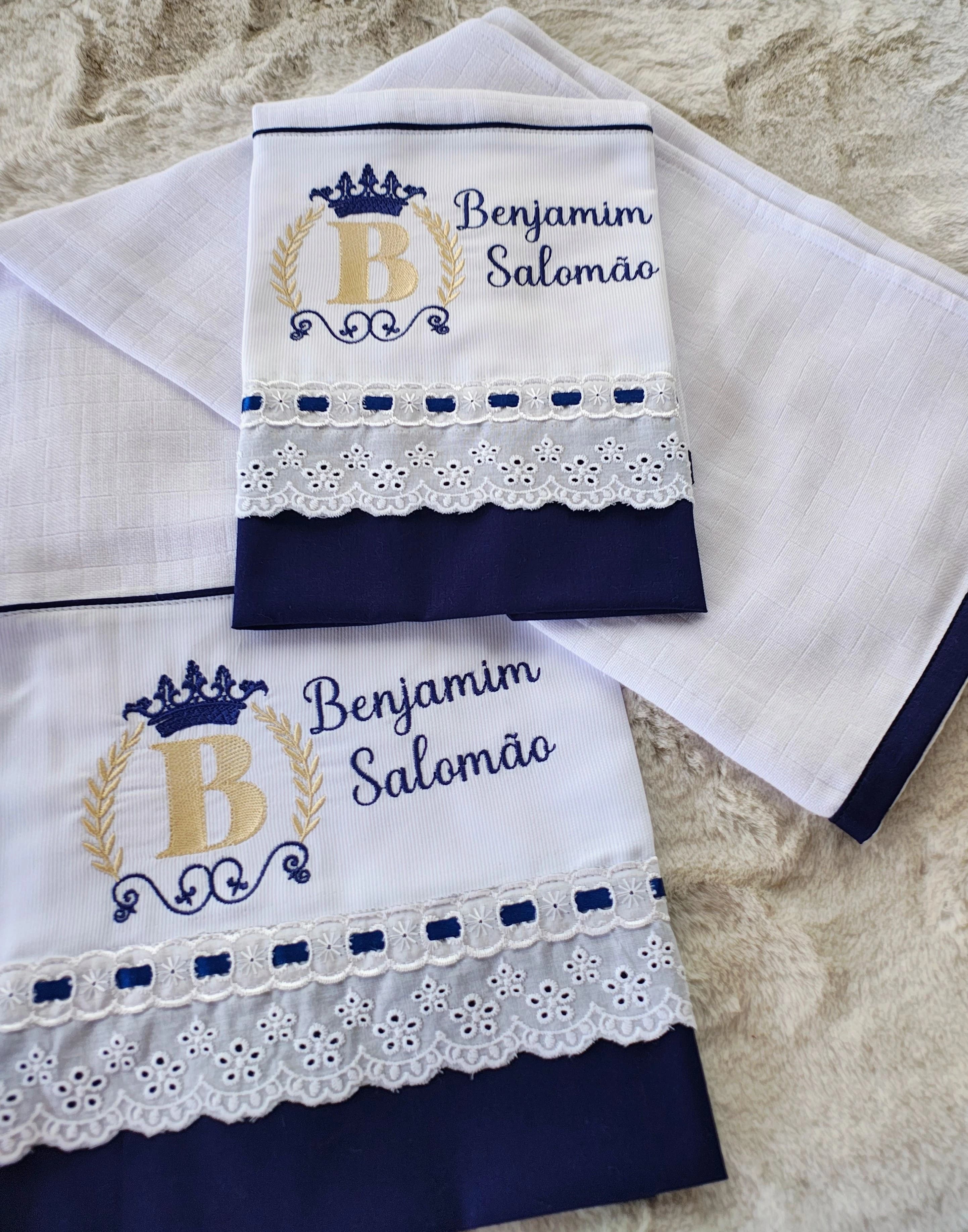 Meu Primeiro Mimo — Kit Fraldas de Boca e Ombro — foto 1 de 4
